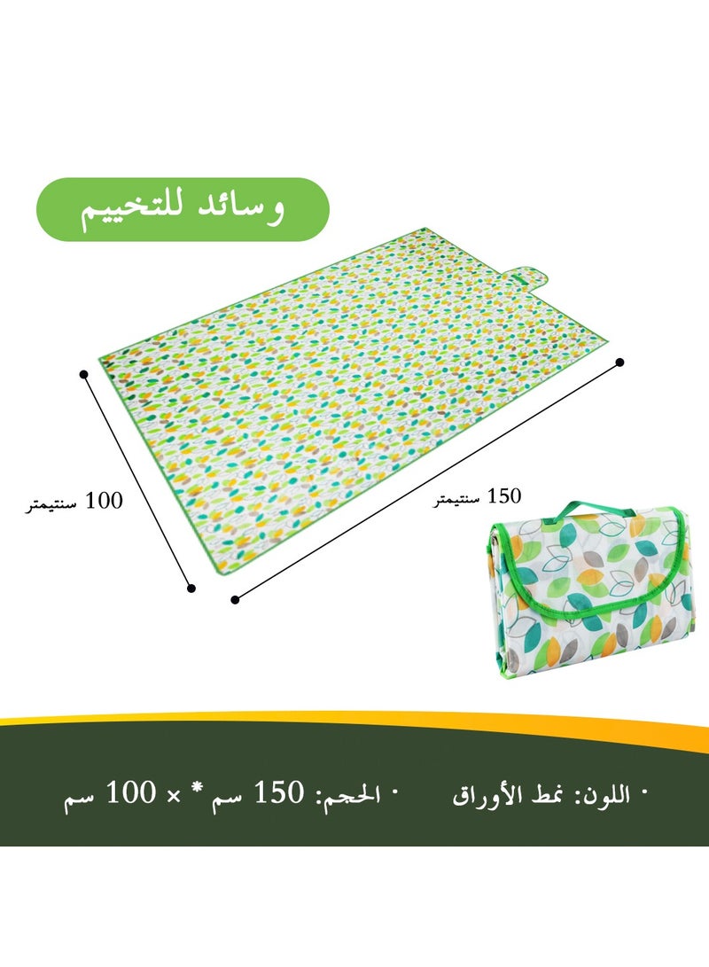 Picnic mat campsite mat grass cushion tent damp-proof mat (thick, waterproof, moisture-proof) - Image 1