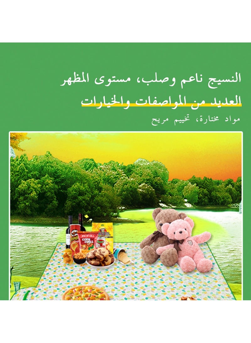 Picnic mat campsite mat grass cushion tent damp-proof mat (thick, waterproof, moisture-proof) - Image 5