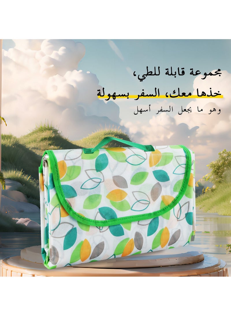 Picnic mat campsite mat grass cushion tent damp-proof mat (thick, waterproof, moisture-proof) - Image 4