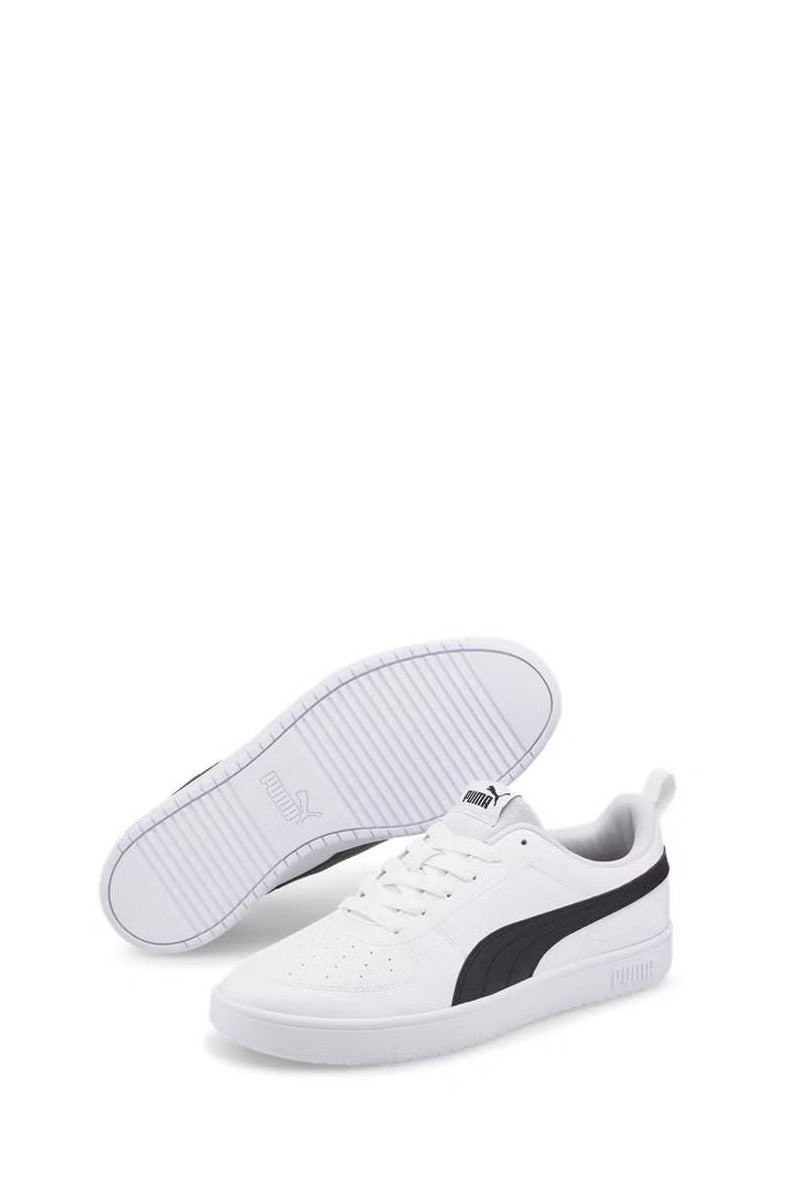Puma Classic White - Black Color - Blocking Sneakers, Minimalist Casual Sports Shoes - Image 1