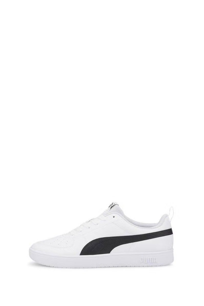 Puma Classic White - Black Color - Blocking Sneakers, Minimalist Casual Sports Shoes - Image 2