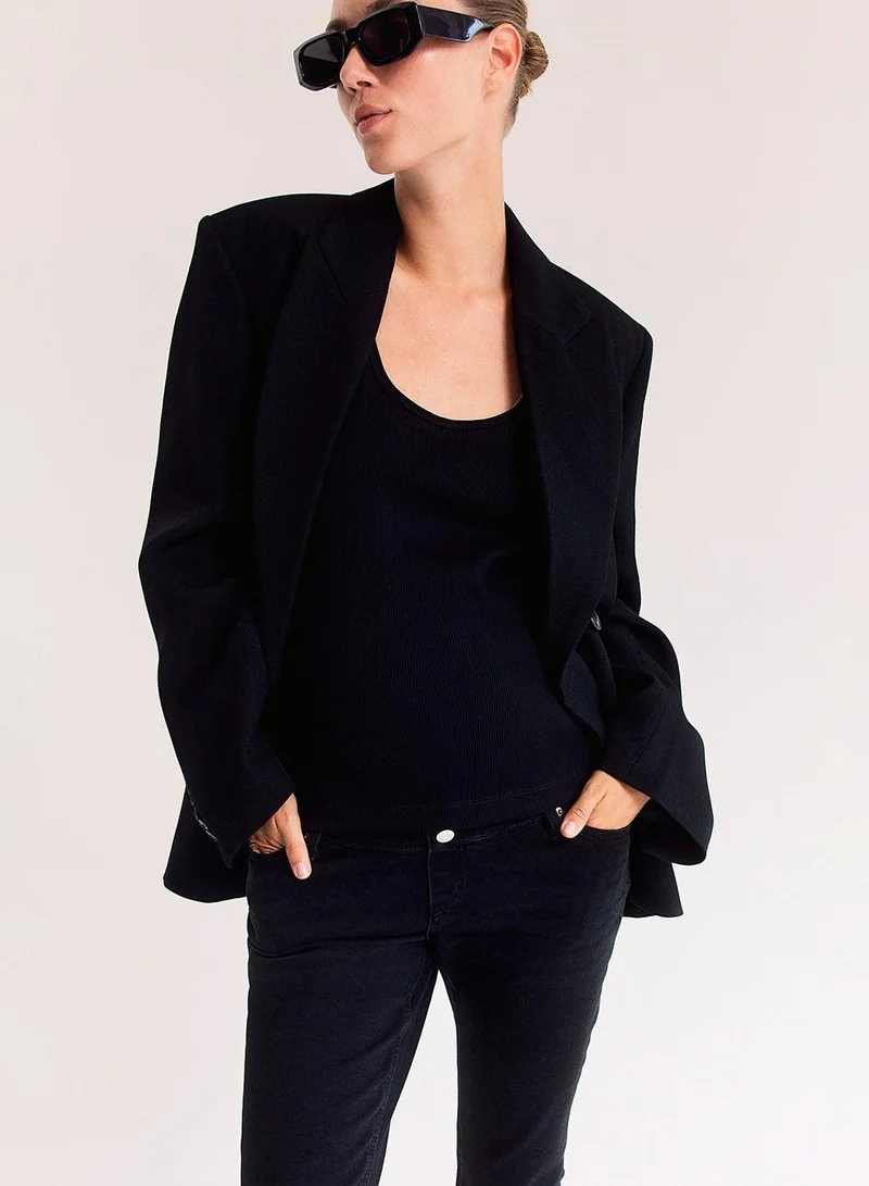 H&M Mama Slim Ankle Jeans
