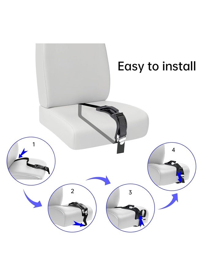 Pregnancy Seat Belt Adjuster Seat Bump Strap For Pregnant Women Protect Belly Prevent Compression Of Abdomen A Must Have Maternity Seat Cover Adjuster For Expectant - Image 2
