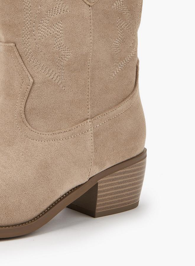 Flora Bella By Shoexpress Women's Block Heel Ankle Boots - Image 4