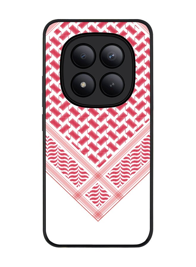 Stylizedd For Xiaomi Redmi Note 15 Pro+ / Poco M8 Pro Case,Slim fit Camera Protection, Shockproof Thin Phone cover  - Victory Shemag (Red) - Image 1