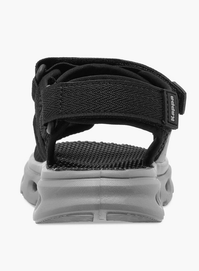 كابا شباشب أطفال بتفاصيل شعار وإغلاق بشريط لاصق - Image 4