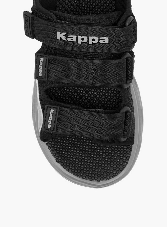 كابا شباشب أطفال بتفاصيل شعار وإغلاق بشريط لاصق - Image 3