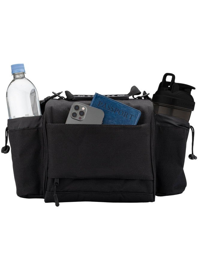 Hydra Cup Insulated Lunch Bag with Containers - Meal Prep Bag Included Ice Packs, Shaker Bottle, Protein Funnels & Luggage Strap, Travel Meal Bag, Meal Prep Lunch Box - Image 4