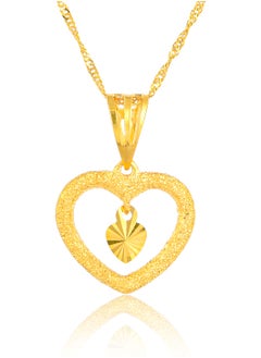 Exquisite 22K Gold Heart Pendant Necklace - pzsku/Z2B09C65B8B73D75DFB0FZ/45/_/1706689788/046c7869-b7e3-46b1-a8dd-ba9d1ac307df