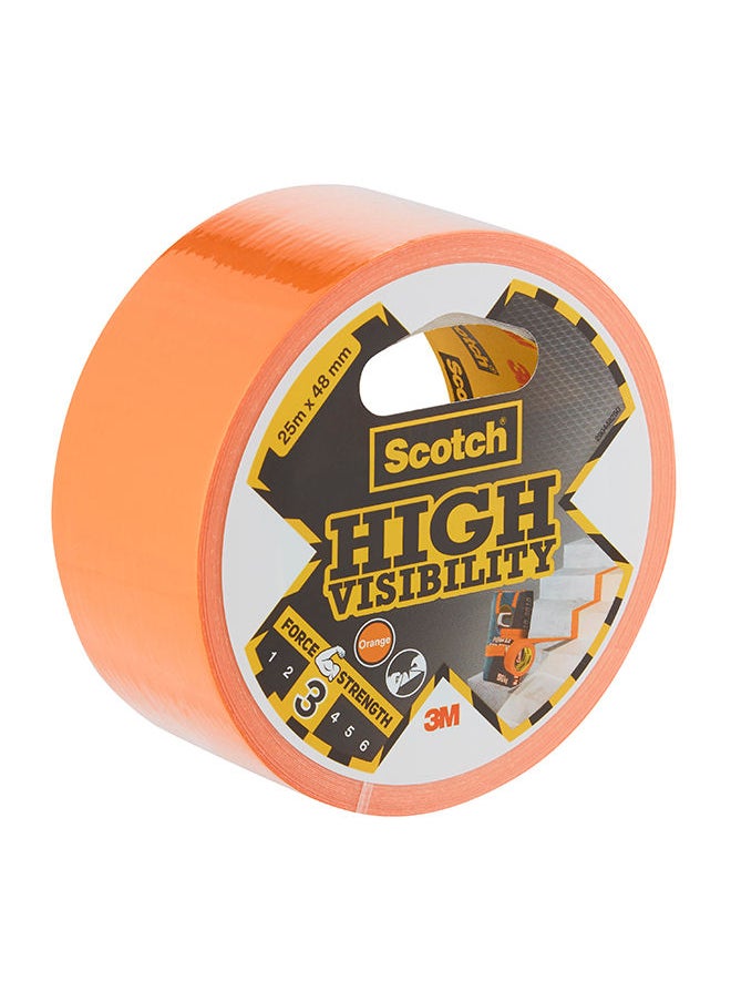 3M Scotch - Scotch Duct High Visibility Orange. 1 roll/pack - Image 1