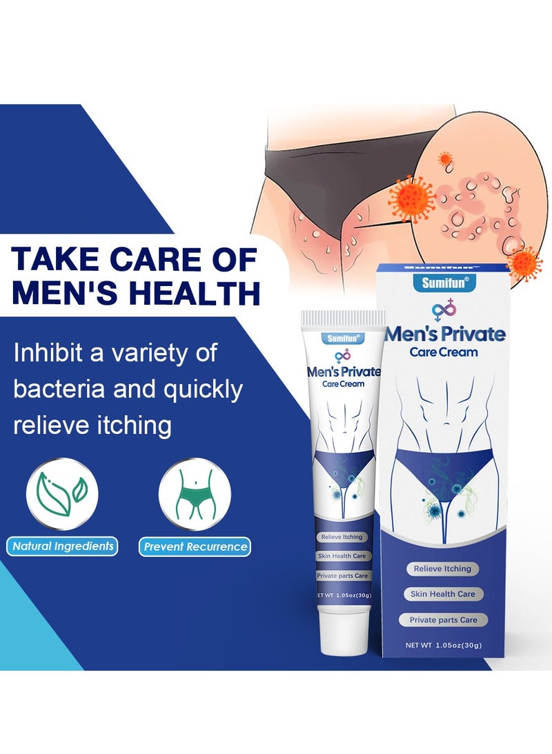 سوميفون كريم العناية الخاصة للرجال، مرهم مضاد للحكة للجلد لإصلاح البشرة بعمق - Image 2