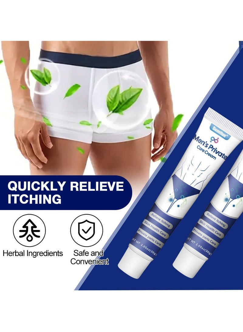 سوميفون كريم العناية الخاصة للرجال، مرهم مضاد للحكة للجلد لإصلاح البشرة بعمق - Image 3