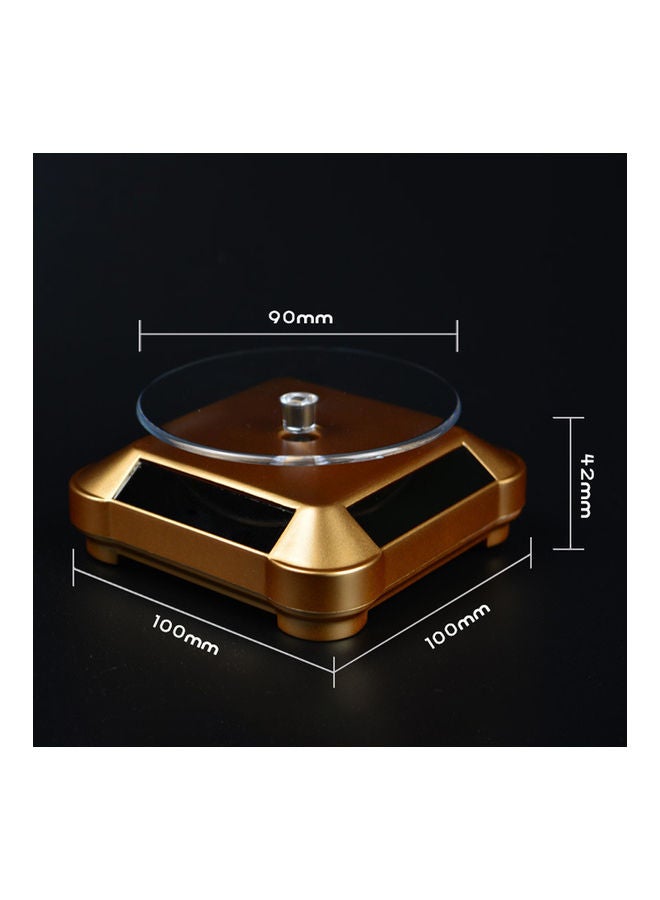 NIBEMINENT 360 Degree Electric Rotating Turntable Display Stand Black 11.00 x 5.00 11.00cm - Image 4