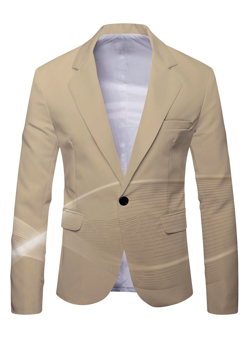 Warrior Men's New Casual Suit Jacket 