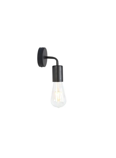 Simple wall lamp - Black