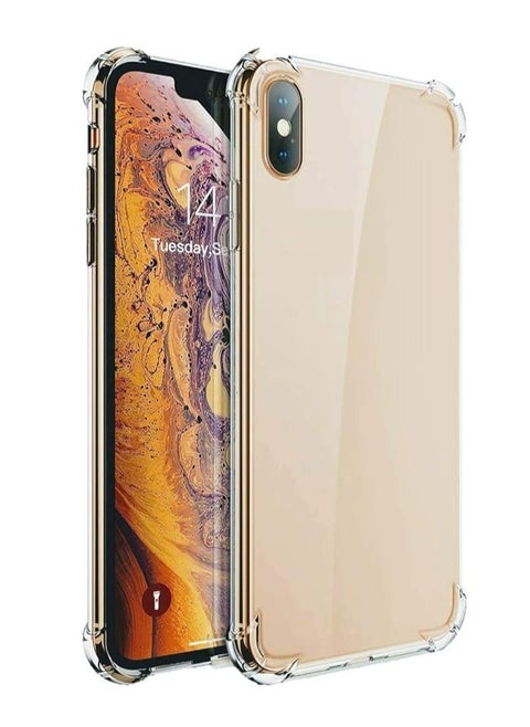 iPhone Xs Max TPU Case, Bumper Transparent Cover Shockproof Drop Protective Clear Bumper Case Back Cover for iPhone Xs Max
