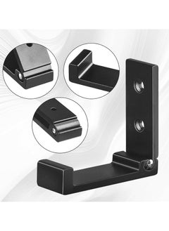Oasisgalore 5-Pack Folding Wall Mounted Hooks, Heavy Duty Aluminum for Coats, Towels, and Headphones  - Image 3