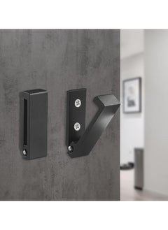 Oasisgalore 5-Pack Folding Wall Mounted Hooks, Heavy Duty Aluminum for Coats, Towels, and Headphones  - Image 4