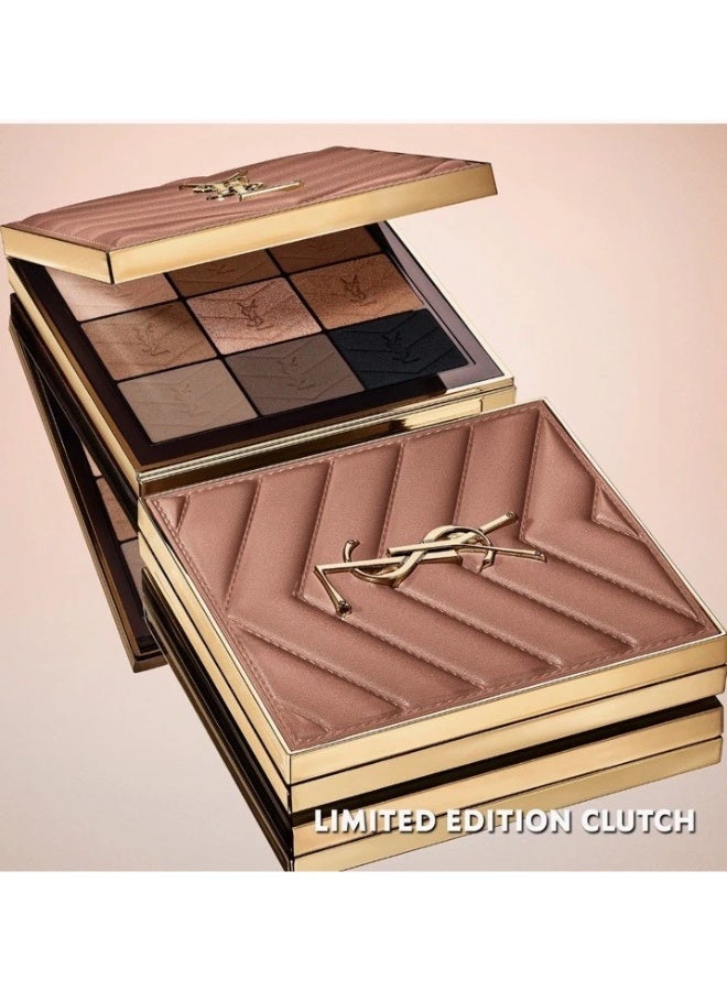 Yves Saint Laurent YSL New Couture Eye Palette – NUDE HOURS Limited Edition 9-Color Eyeshadow Palette 17.5g | Luxury Nude Eye Makeup Palette - Image 4