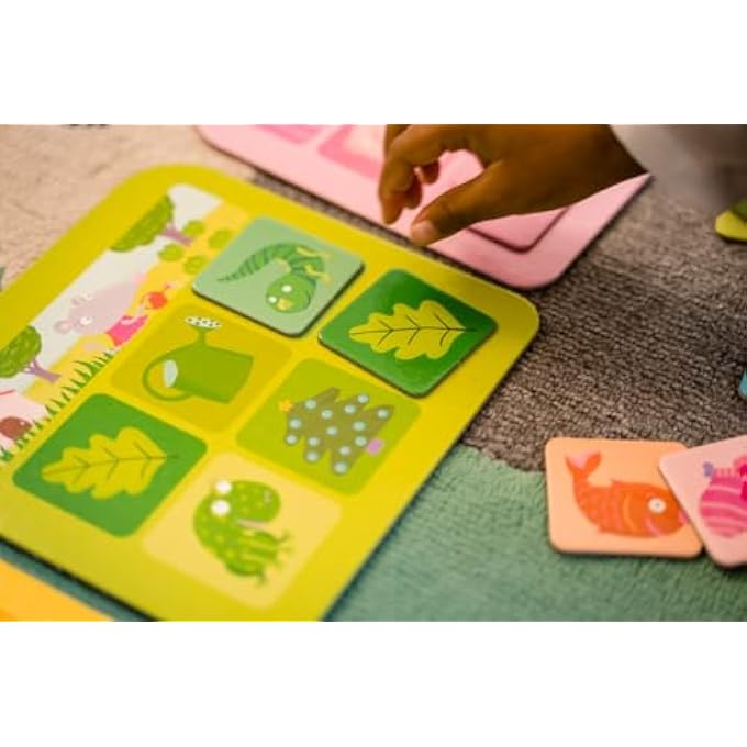 NATHAN Dujardin 31039 Loto â€“ Educational Game for Introducing Colours and Above 2 Years, Multicolored, Norme - Image 5