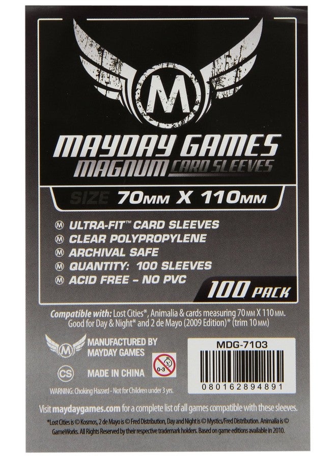 Mayday Lost Cities Card Sleeves (70X110Mm) - 100 Standard - Image 1