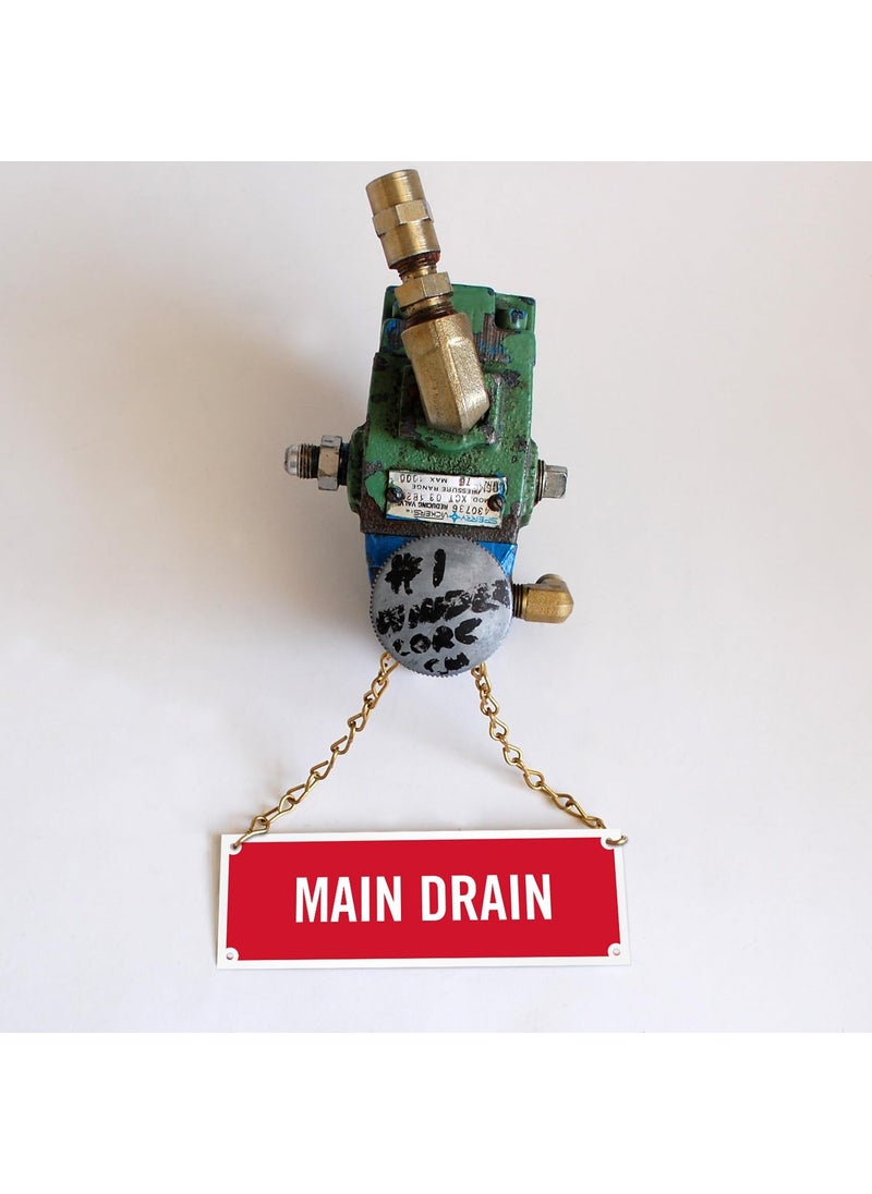 SmartSign SmartSign  SE5026EREREF2x6 Main Drain Tag  2 x 6 3M Engineer Grade Reflective  - Image 3