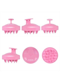 Heeta 2 Pack Hair Scalp Massager Shampoo Brush for Hair Growth, Hair Scalp Scrubber with Soft Silicone, Wet and Dry Hair Detangler (Green & Pink)  - Image 5
