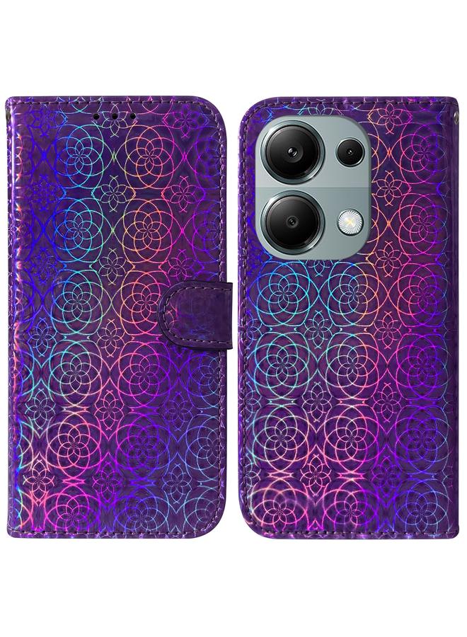Case For Xiaomi Redmi Note 13 Pro 4G Colorful Magnetic Buckle Leather Phone Case