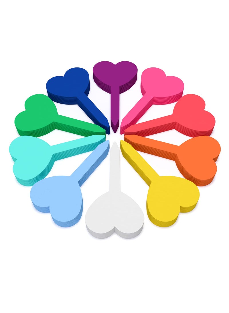 KASTWAVE 210 قطعة ملصقات بلاستيكية للنباتات، مقاومة للماء ومضادة للشمس، علامات حديقة على شكل حرف T 3.23 × 1.81 علامات نبات قابلة لإعادة الاستخدام للبذور والأعشاب المزروعة والزهور، هدية رائعة للبستاني، لون عشوائي - Image 1