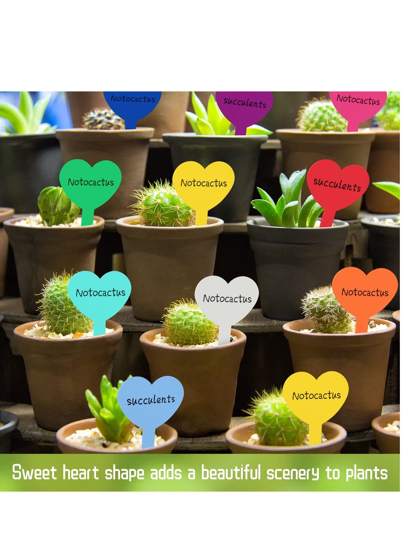 KASTWAVE 210 قطعة ملصقات بلاستيكية للنباتات، مقاومة للماء ومضادة للشمس، علامات حديقة على شكل حرف T 3.23 × 1.81 علامات نبات قابلة لإعادة الاستخدام للبذور والأعشاب المزروعة والزهور، هدية رائعة للبستاني، لون عشوائي - Image 3