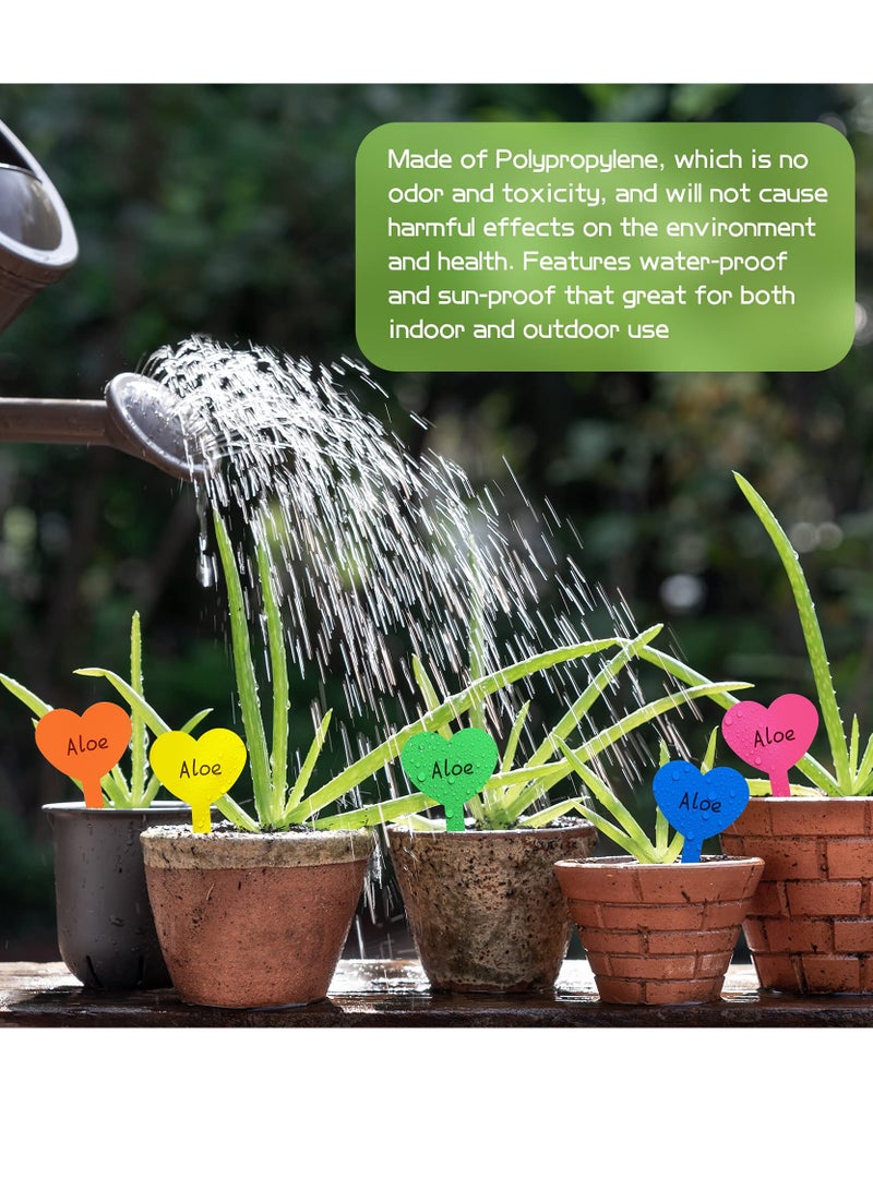 KASTWAVE 210 قطعة ملصقات بلاستيكية للنباتات، مقاومة للماء ومضادة للشمس، علامات حديقة على شكل حرف T 3.23 × 1.81 علامات نبات قابلة لإعادة الاستخدام للبذور والأعشاب المزروعة والزهور، هدية رائعة للبستاني، لون عشوائي - Image 2