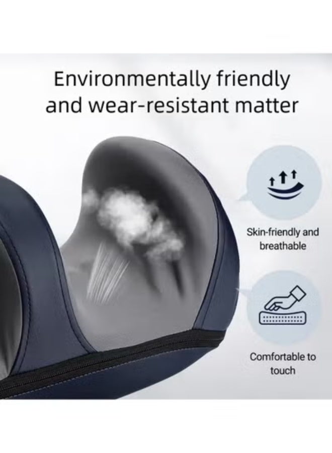 EzzySo 3 Intensity Levels Electric Foot Massager Shiatsu Heat Kneading Massage Hot Compress Deep Relaxation Relieve Fatigue Foot Spa Electric Calf Massager Machine For Pain Relief And Improving Blood Circulation Adjustable Intensity for Foot Massage, Lightweight and Relax for Home or Office Use - Image 4
