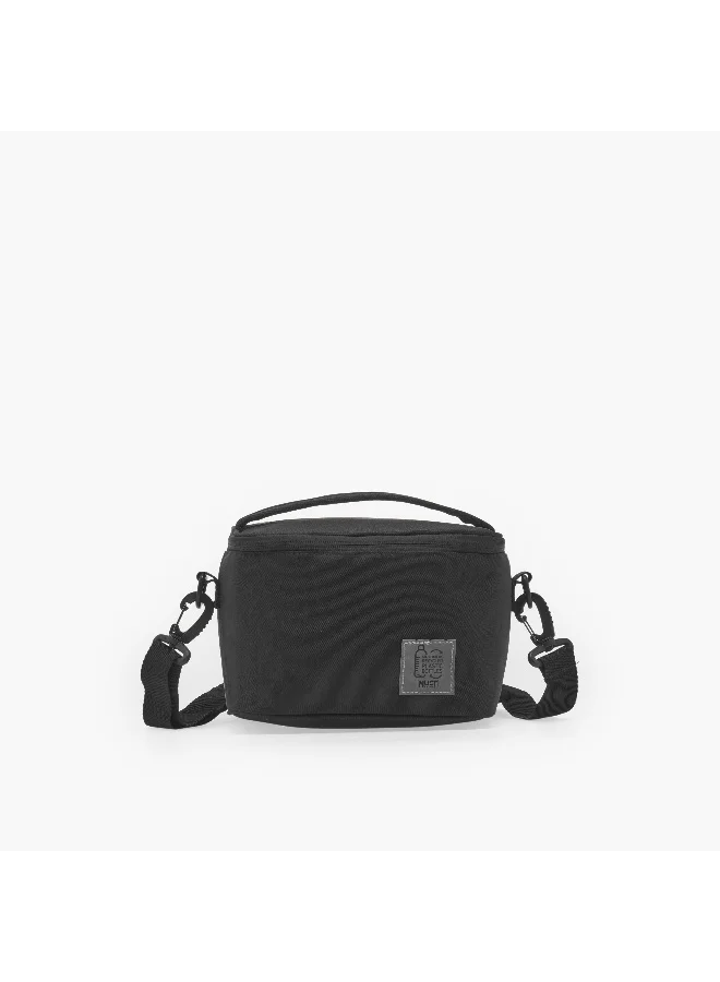 Must Lunch Bag-Monochrome-Sustainable-1 Cmprt (Rpet 900D Pu) Black \ 21.5X17.5X14.5