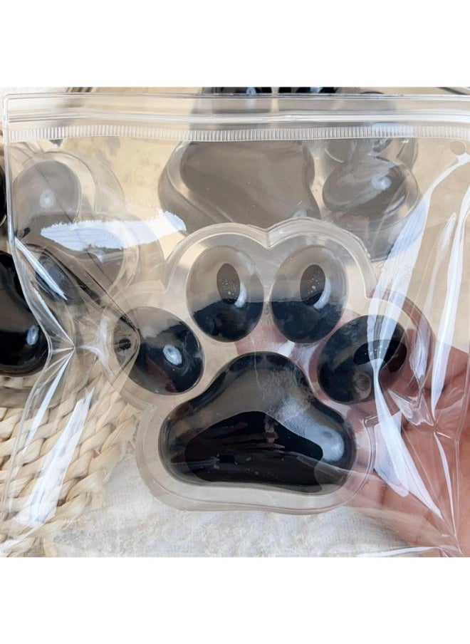 Generic Large Cat Paw Squishy Toy, Big Cat Paw Squishy Squishies Squeeze Toys Squishy Cute Soft Silicone Cats Paw Fidget Sensory Toys squishies Toys for Kids Gifts for Adults Women Kids (Black) 