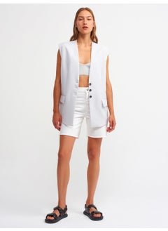 Dilvin 6909 Collarless Vest-Grey  - Image 2