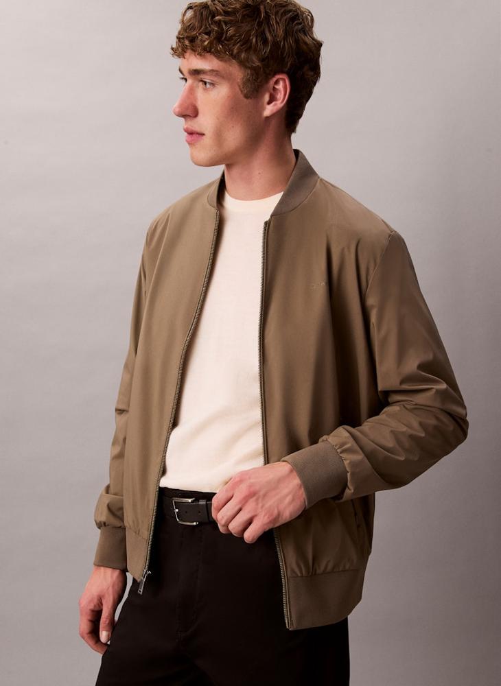 CALVIN KLEIN Long Sleeve Bomber Jacket - Image 3