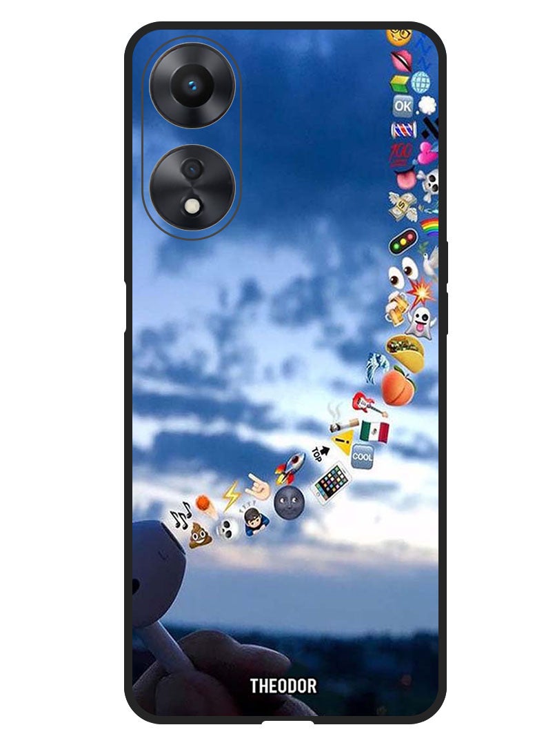 Theodor Protective Case Anti Scratch Shock Proof Bumper Cover For Oppo F23 5G Handfree - Image 1