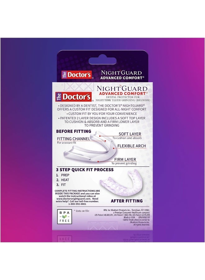 The Doctor's Nightguard Dental Guard For Teeth Grinding 1 Count  - Image 3
