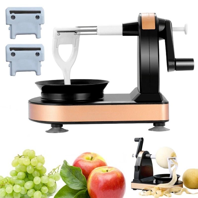 Hand-cranked apple peeler, multi-functional apple peeler, automatic fruit knife, pear peeler, and other peeling tools. - Image 2