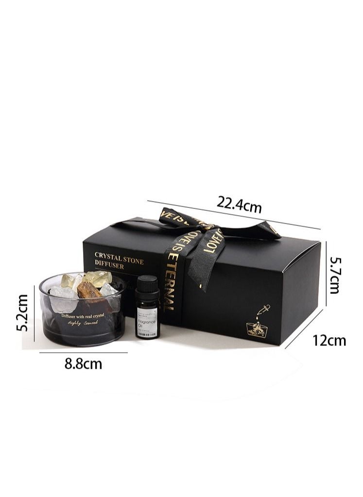 Organized Home Wild Bluebell Aroma Crystal Stone Diffuser Essential Oil Set Gift Kit 10ml Essential Oil  - Image 3