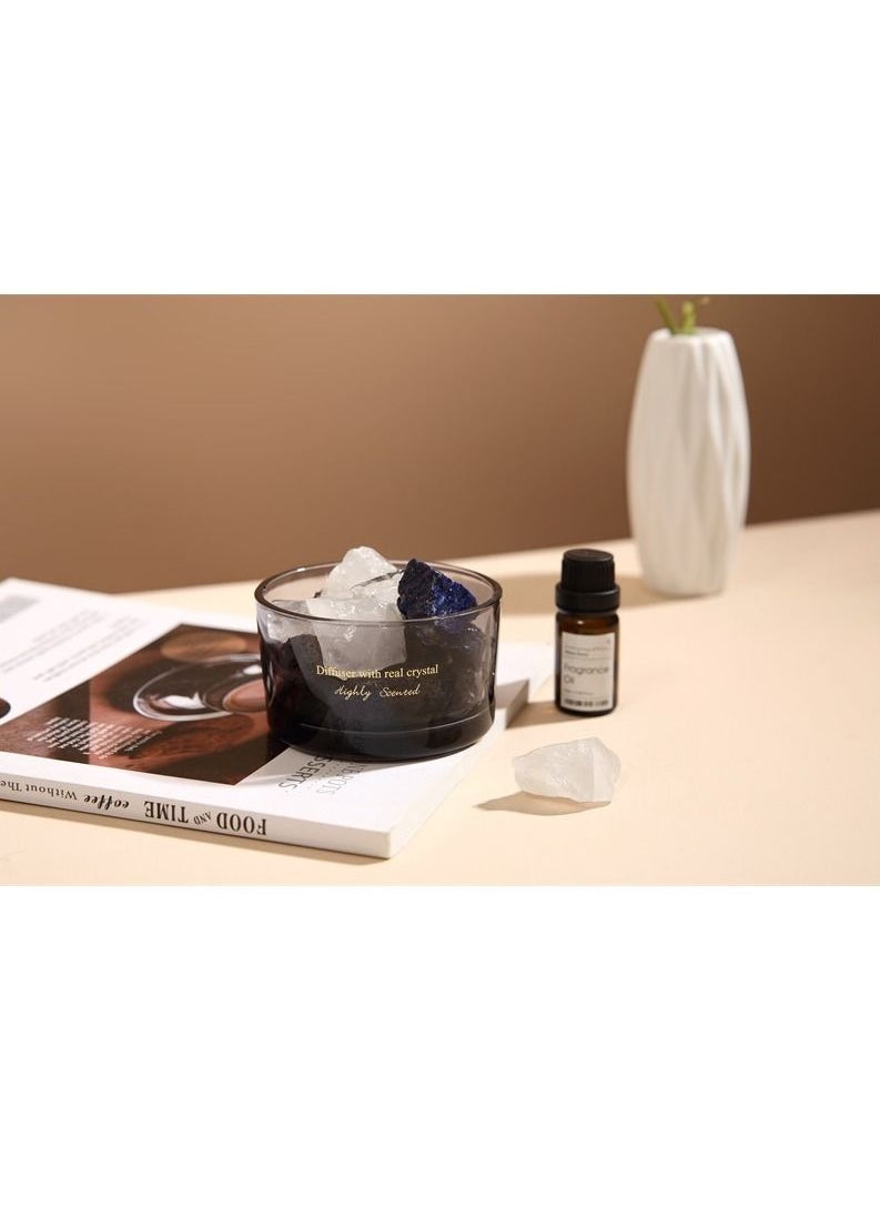 Organized Home Wild Bluebell Aroma Crystal Stone Diffuser Essential Oil Set Gift Kit 10ml Essential Oil  - Image 2