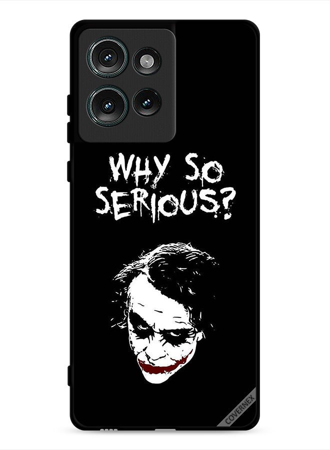 Covernex Motorola Edge 50 Protective Case Cover Why So Serious - Image 1