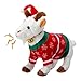 Simgoing Christmas Screaming Goat Makes Fun Screaming Goat Sounds Christmas Plush Features Bell and Santa Hat Funny Gift for Friends and CoworkersWhite - Image 2