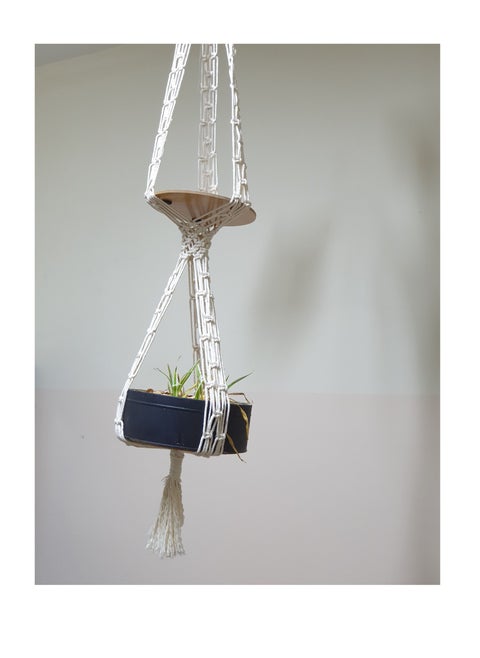macrame plant hanger