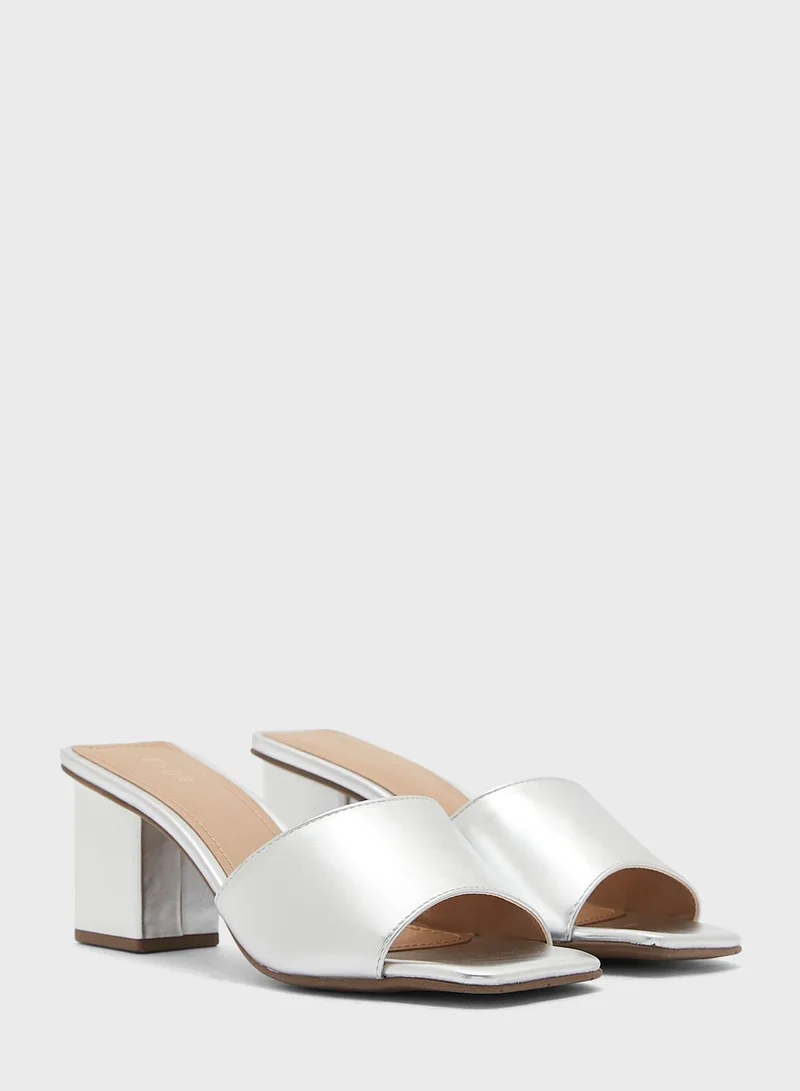 FYOR Casual Mid Heel Sandals