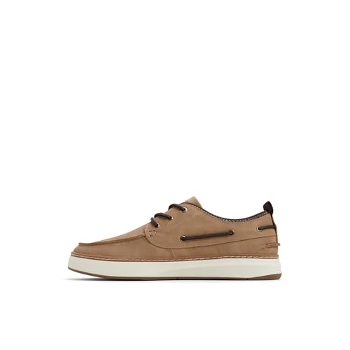 Sperry Men's Moc Neo Boat Shoe, Taupe, 8 - Image 1
