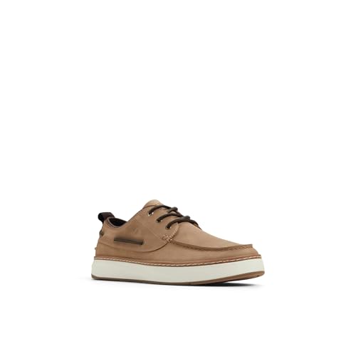 Sperry Men's Moc Neo Boat Shoe, Taupe, 8 - Image 2
