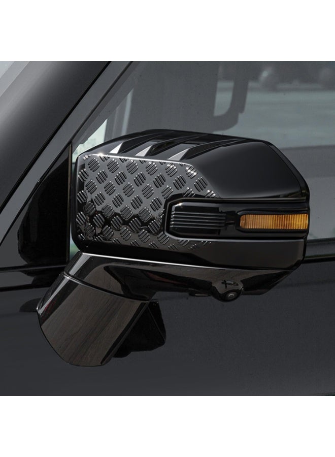NOSKIN Chery Jetour T2 2023-2026 Traveler Rearview Side Mirror Cover Trim, Gloss Black ABS, 2-Piece - Image 4
