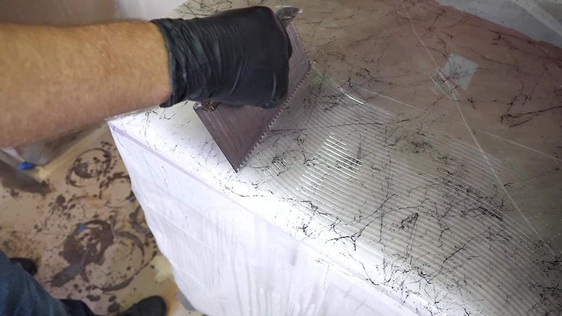 Stone Coat Countertops 1/8” Square Notch Trowel for Epoxy, Masonry, Tile, Wood, and More! Lightweight Hand Trowel, Perfect as a Brush, Reusable and Easy to Clean for Epoxy Projects and Home Improvement - Image 5