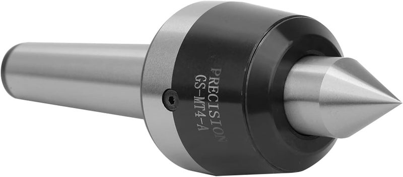 MT4 Live Center Taper, High Speed Lathe Tool with 0.000197" Accuracy, Double Row Bearings for 5000-6000rpm CNC Machining, Heat - Treated Spindle for General Lathes - Image 3